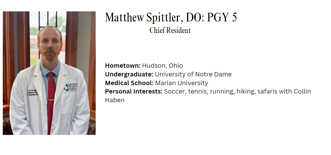 Dr. Matthew Spittler